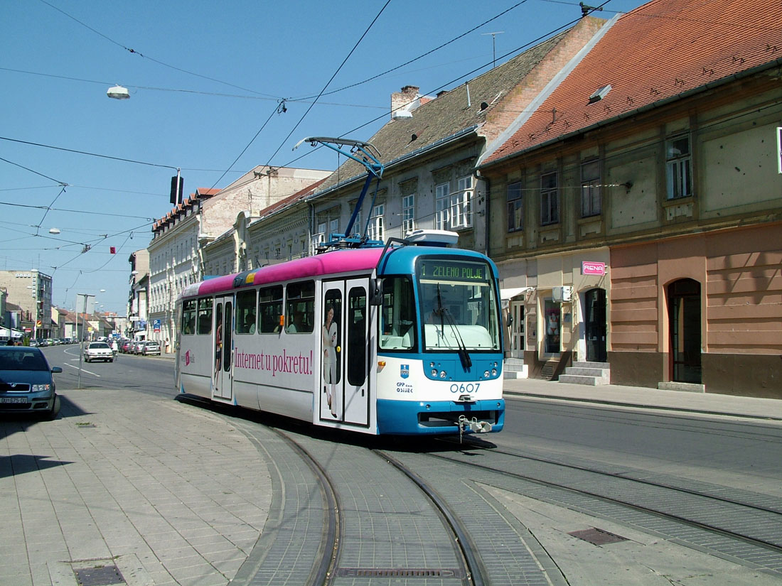 Osijek, Tatra T3PV.O # 0607