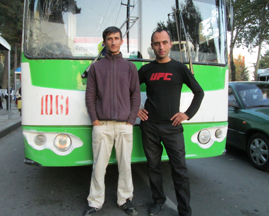 Душанбе — Работники электротранспорта