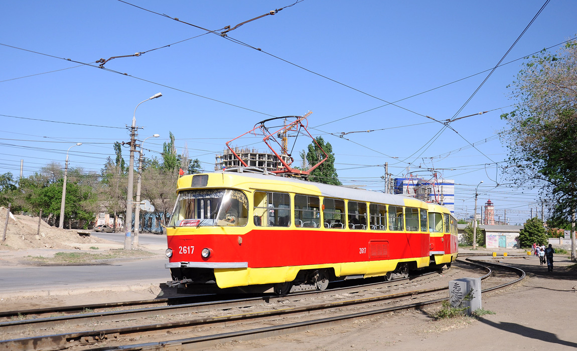 Volgograd, Tatra T3SU (2-door) č. 2617; Volgograd, Tatra T3SU (2-door) č. 2610
