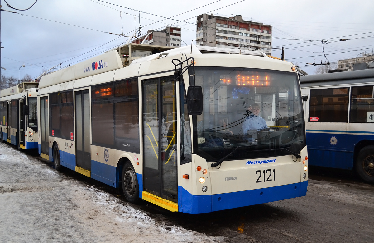 Москва, Тролза-5265.00 «Мегаполис» № 2121