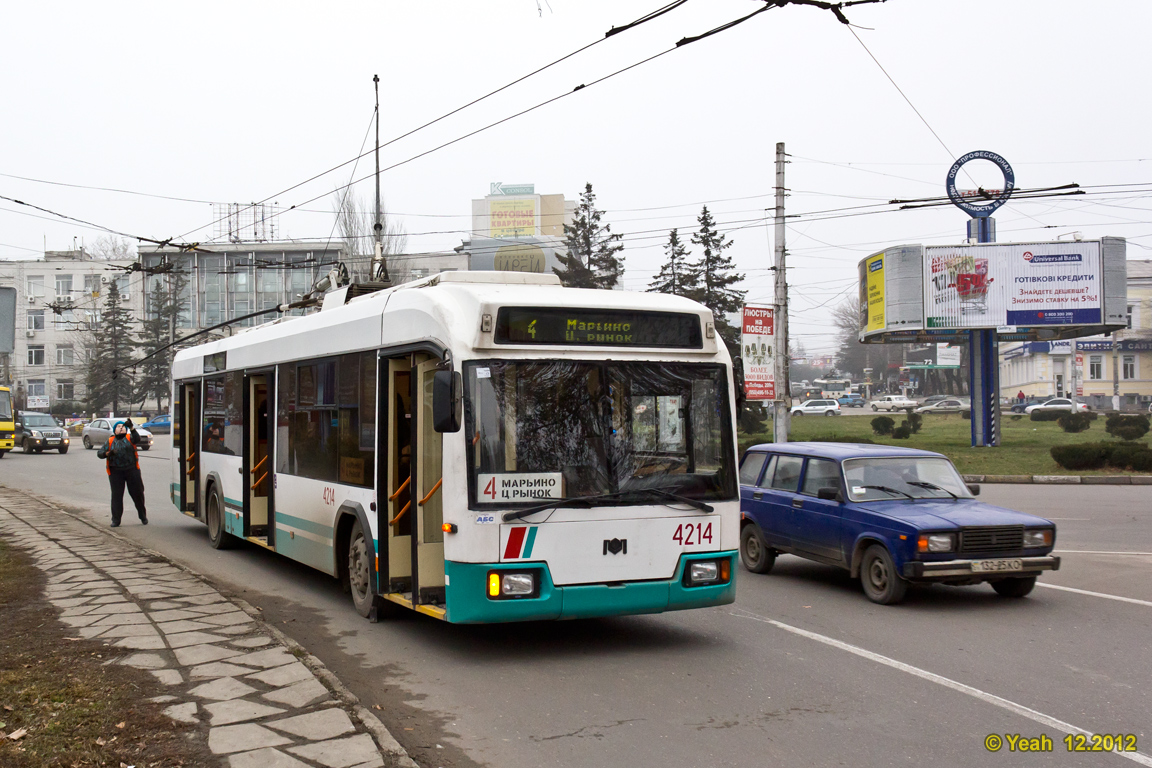 Крымскі тралейбус, БКМ 32102 № 4214