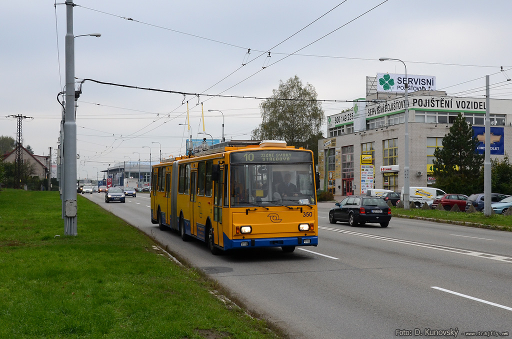 Злин, Škoda 15Tr13/6M № 350