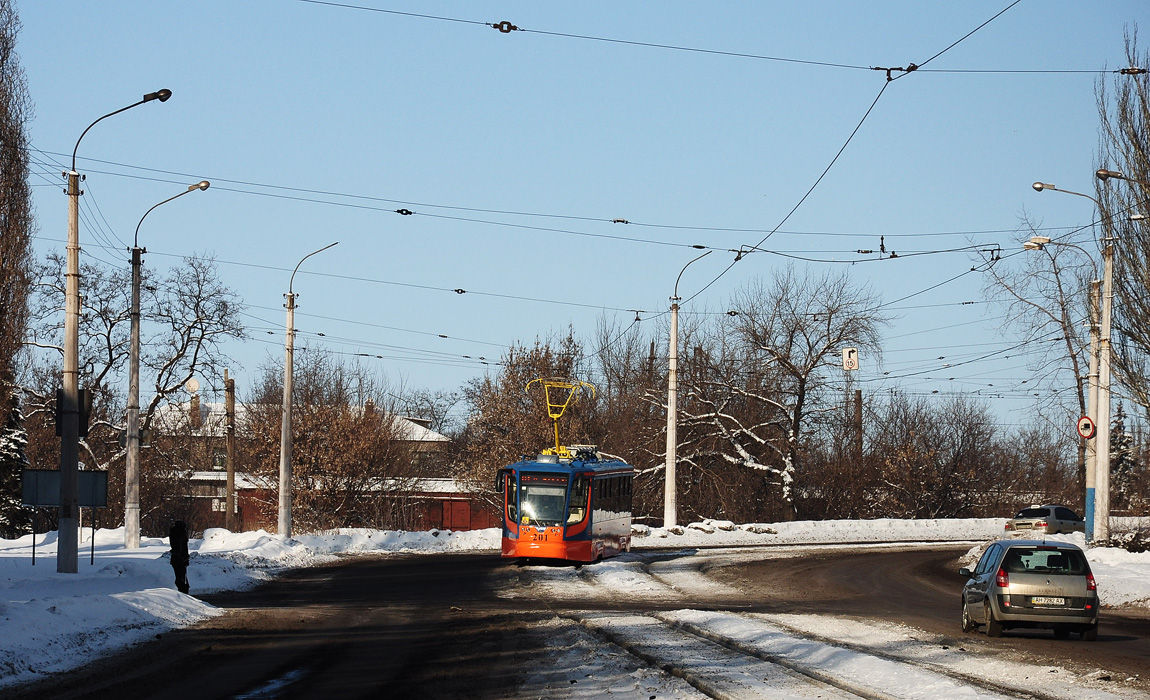 Енакиево, 71-623-02 № 201; Енакиево — Трамвайные линии