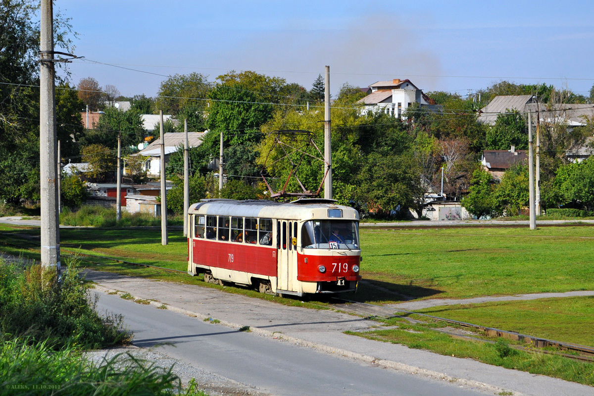 Запарожжа, Tatra T3SU (двухдверная) № 719