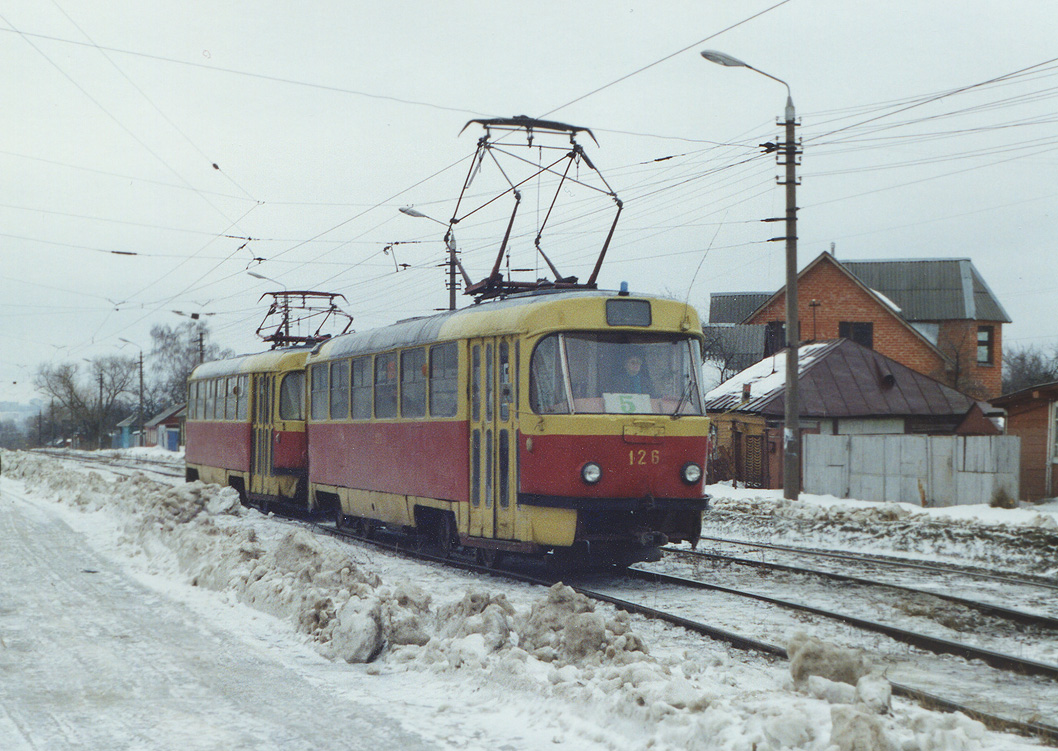 Тула, Tatra T3SU (двухдверная) № 126