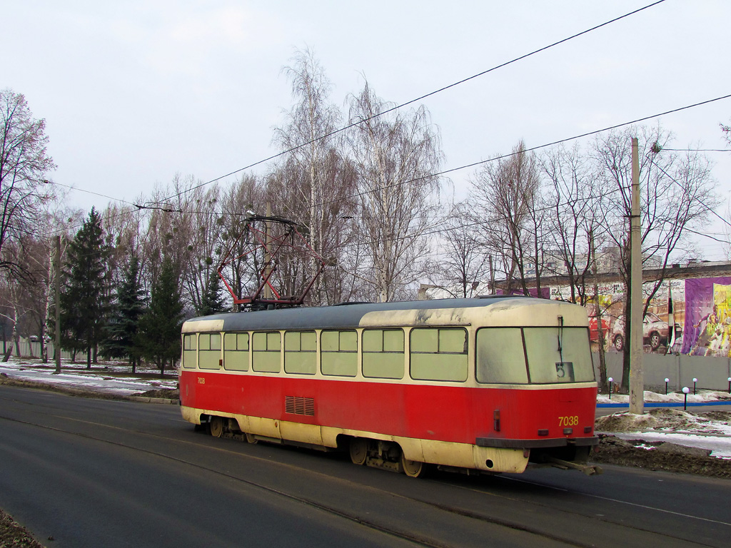 Харьков, Tatra T3SUCS № 7038