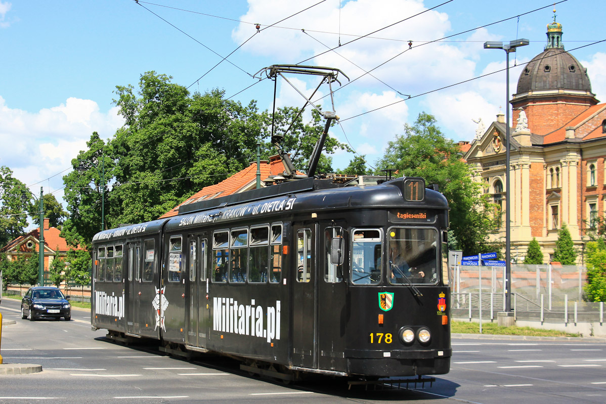 Kraków, MAN GT6 № 178