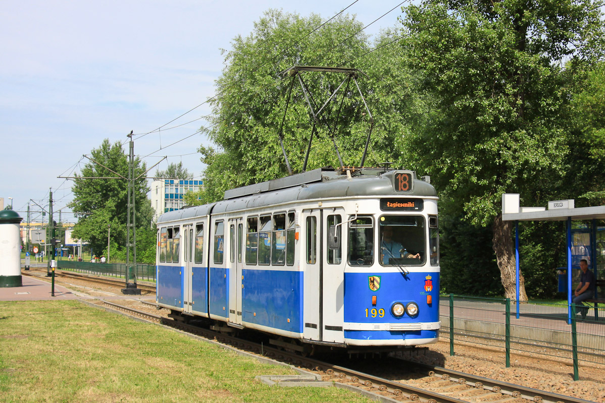 Kraków, MAN GT6 № 199