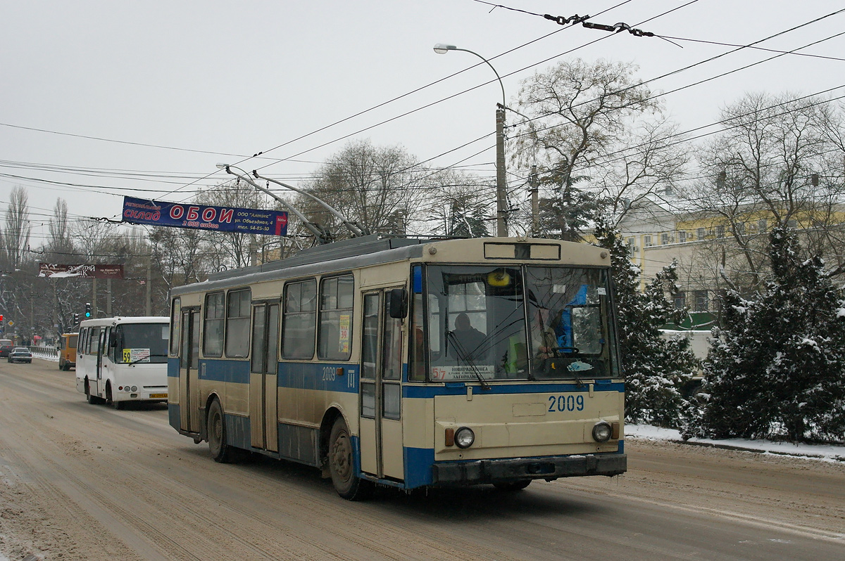 Crimean trolleybus, Škoda 14Tr02/6 # 2009