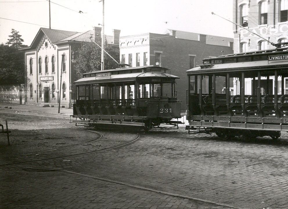 Columbus, OH, Brill 2-axle motor car № 231