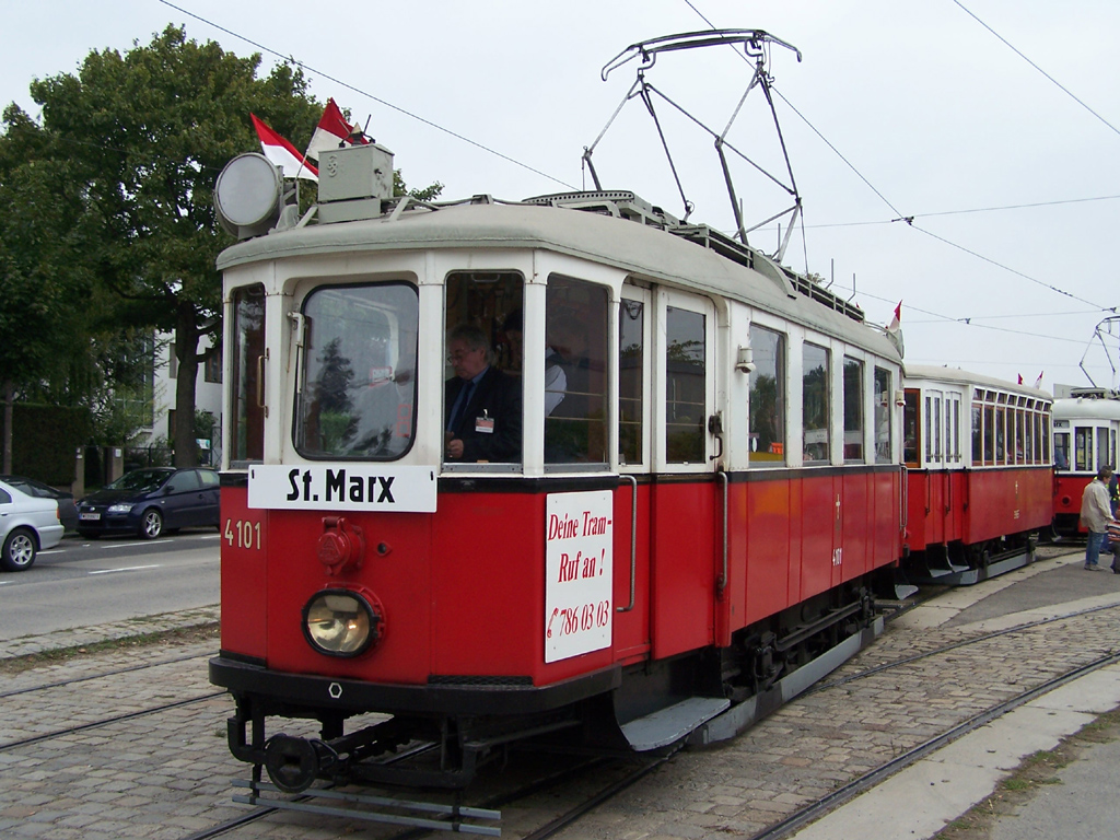 Vídeň, Lohner Type M č. 4101; Vídeň — Tramwaytag 2009