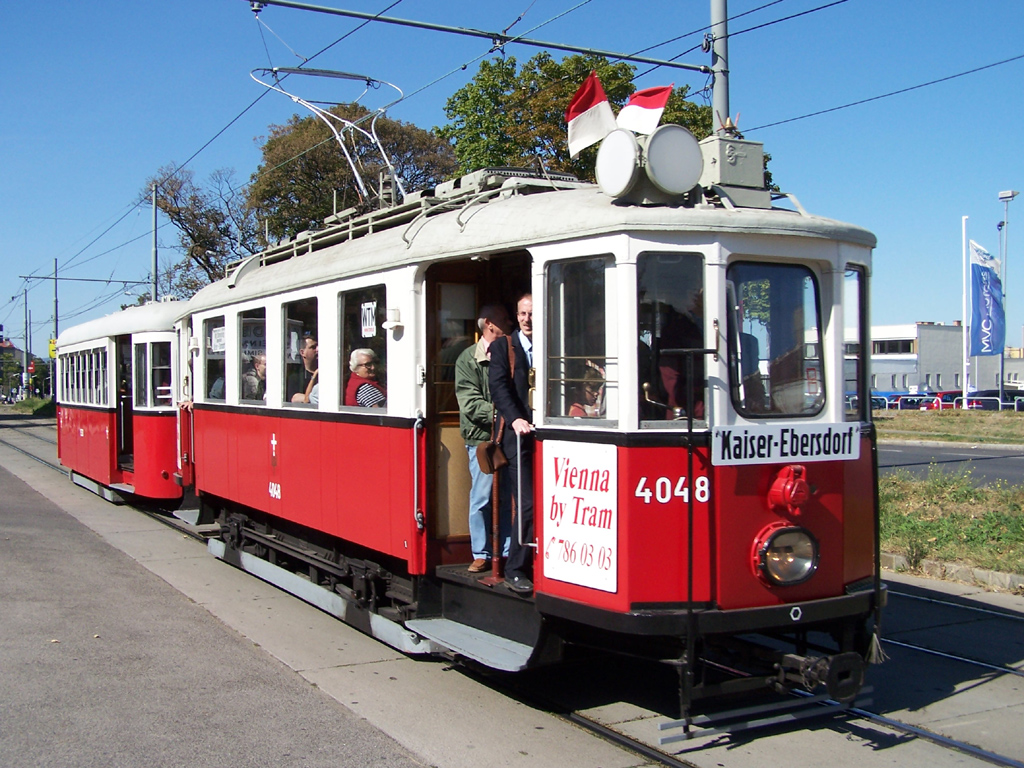 维也纳, Simmering Type M # 4048; 维也纳 — Tramwaytag 2008