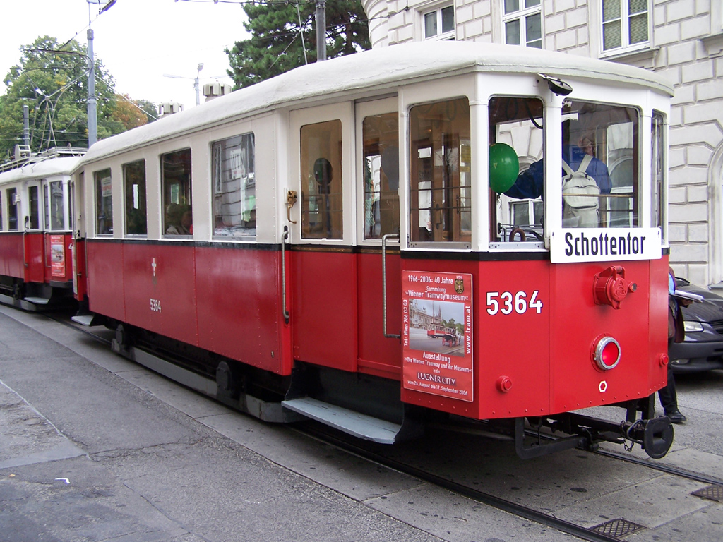 Вена, Simmering Type  m3 № 5364; Вена — Tramwaytag 2006