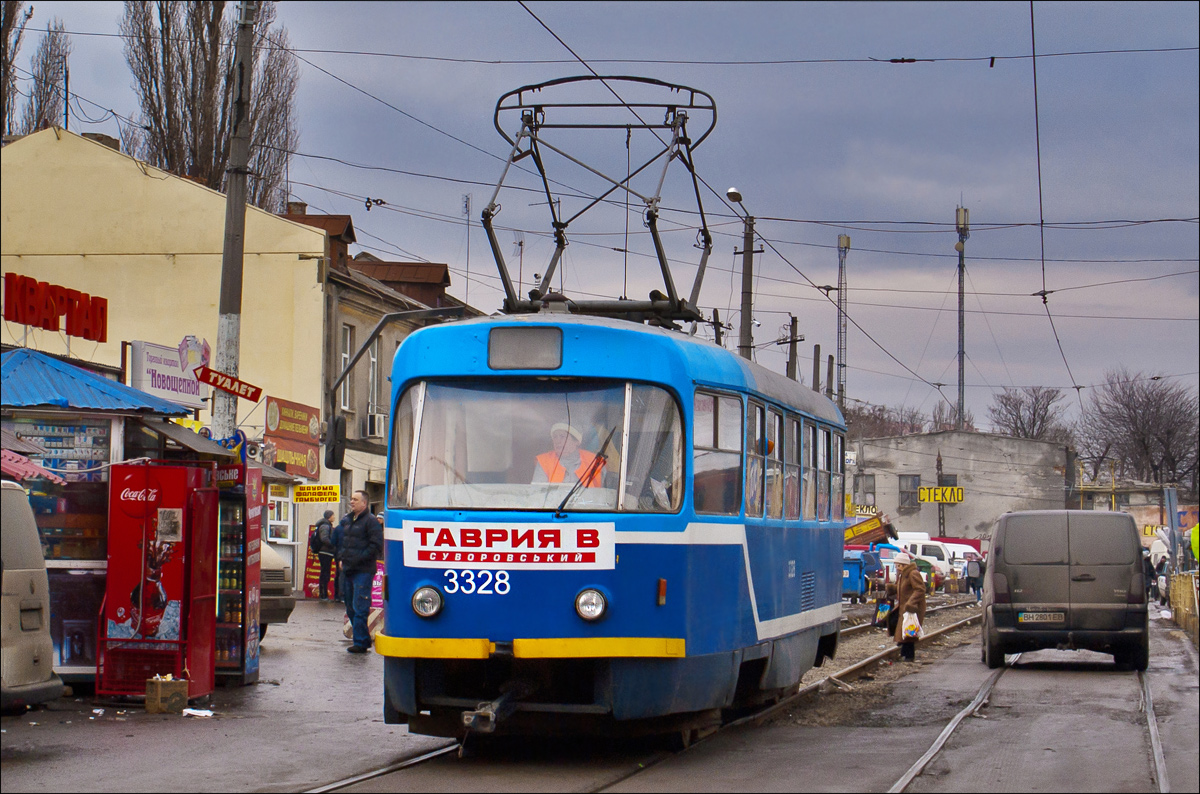 Одесса, Tatra T3R.P № 3328