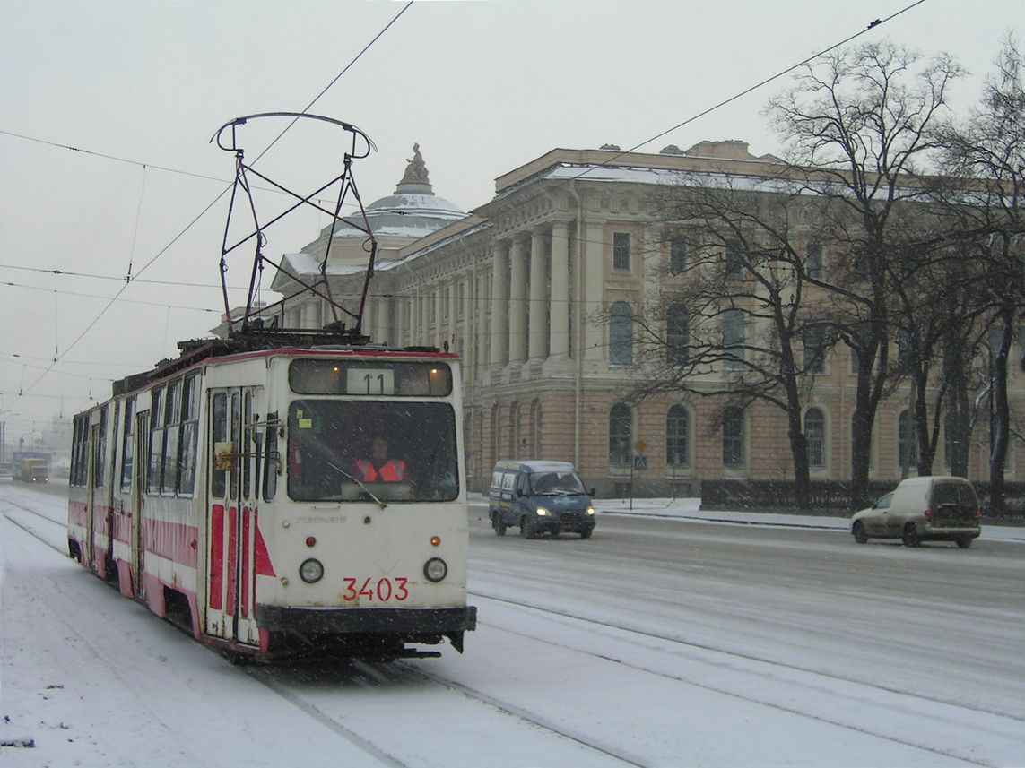 Saint-Petersburg, LVS-86K # 3403