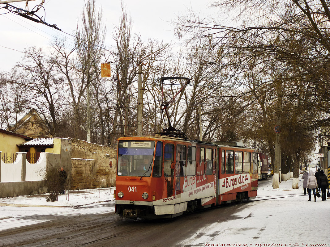 Eupatorija, Tatra KT4SU nr. 041