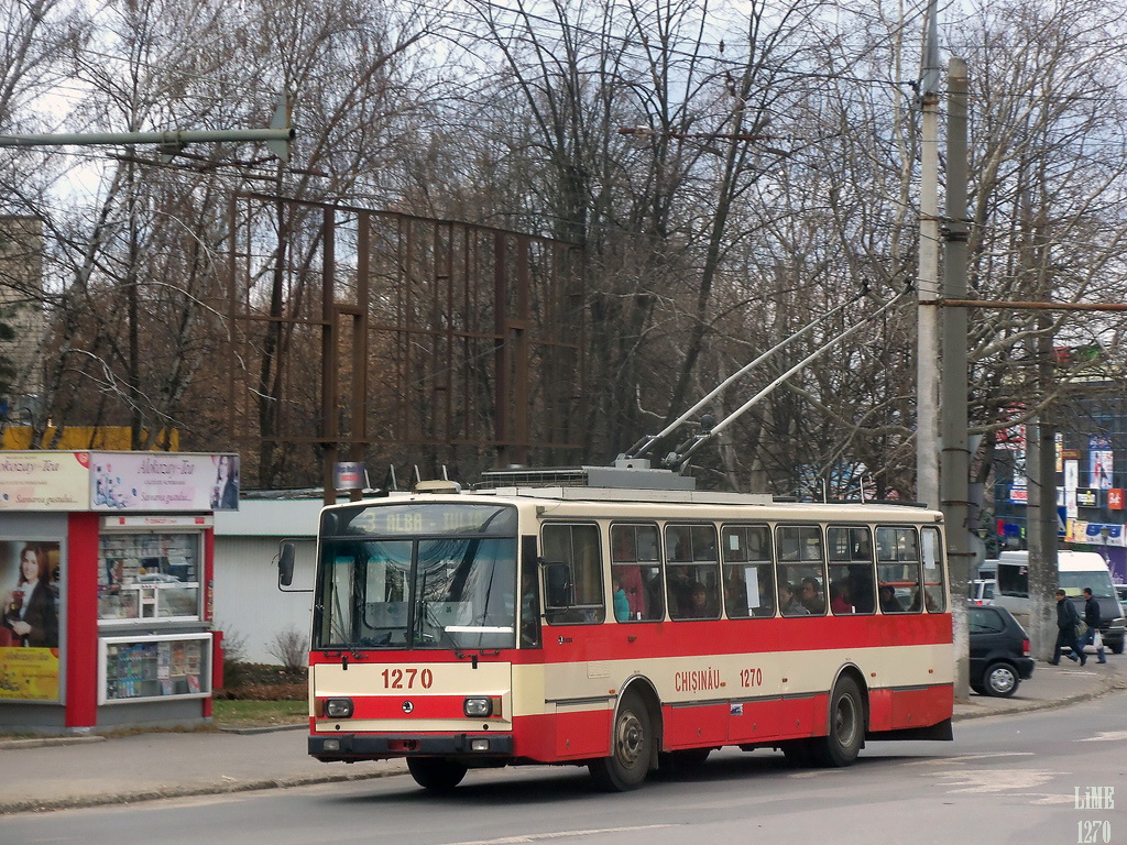 Кишинёв, Škoda 14TrDT/6M № 1270