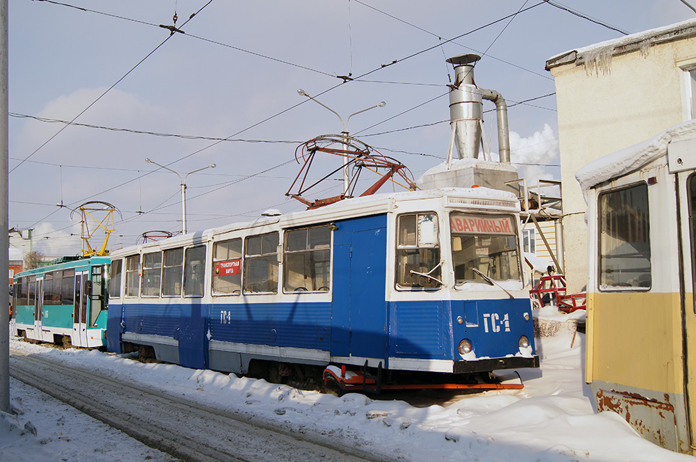 Кемерово, 71-605 (КТМ-5М3) № ГС-1; Кемерово — Трамвайные парки