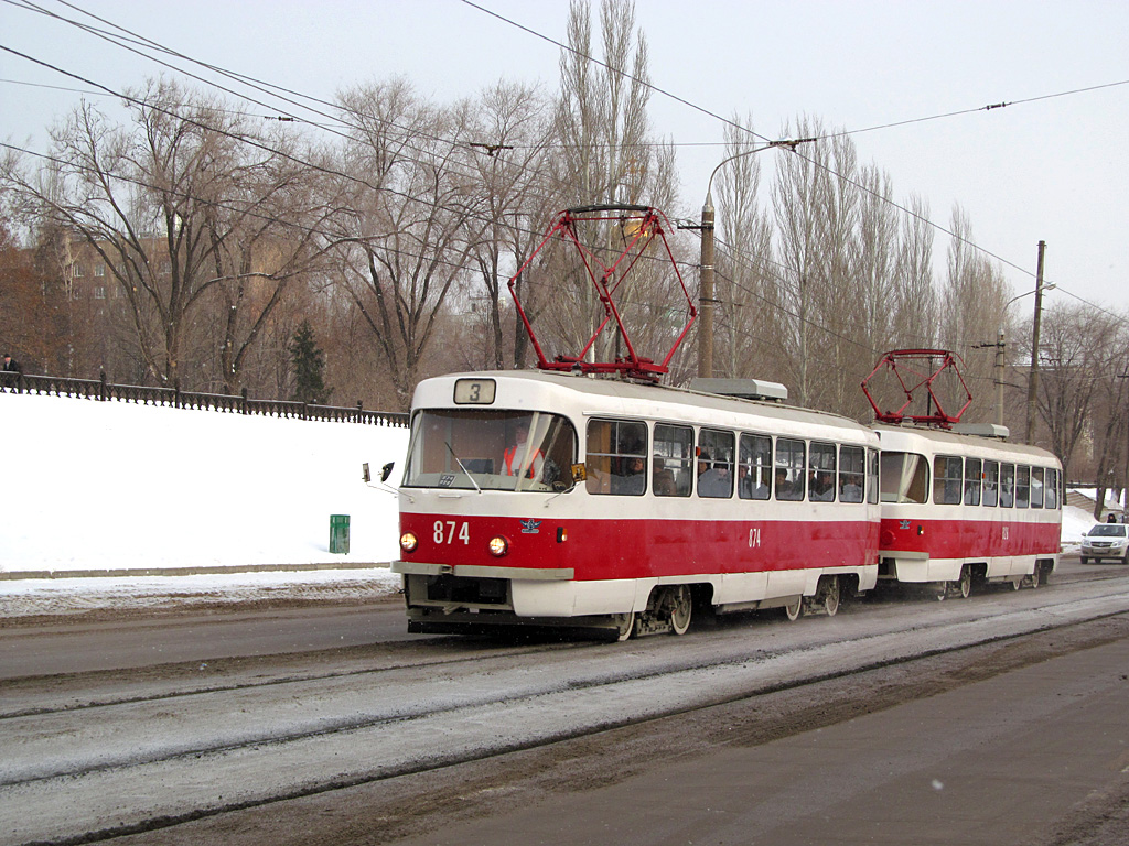 Samara, Tatra T3E Nr. 874