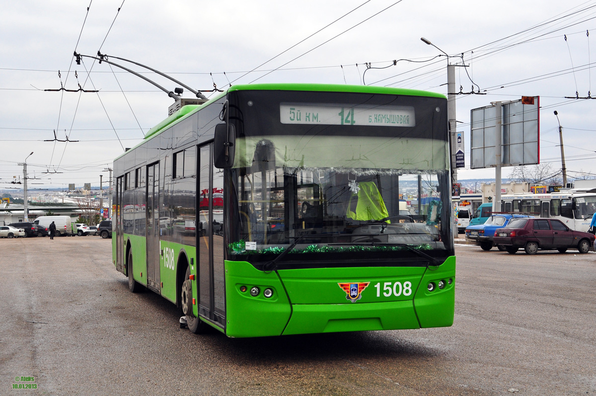 Севастополь, ЛАЗ E183A1 № 1508