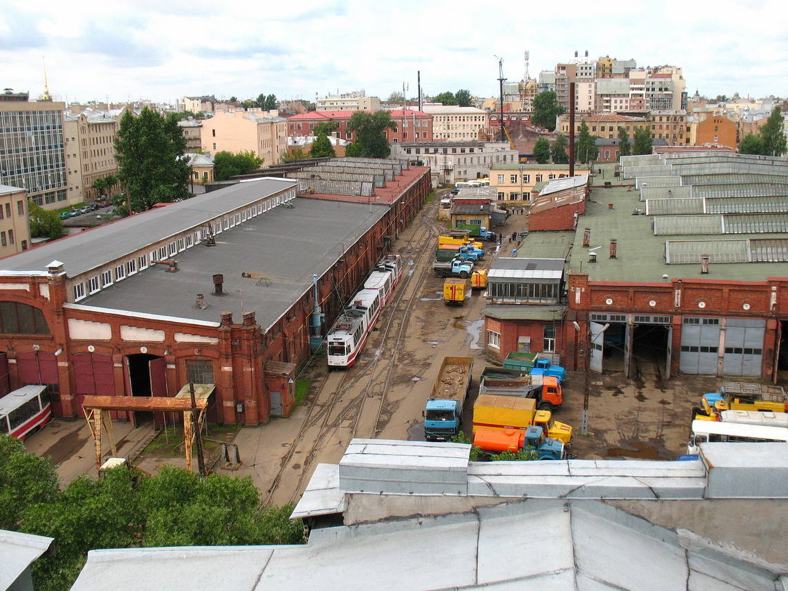 Saint-Pétersbourg — Tramway depot # 3