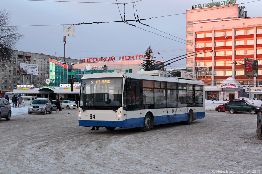 Tver, Trolza-5265.00 “Megapolis” # 84; Tver — Trolleybus terminals and rings