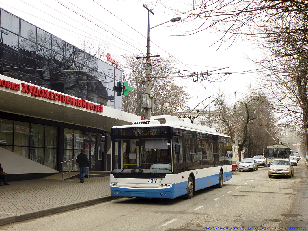 Crimean trolleybus, Bogdan T70110 № 4331