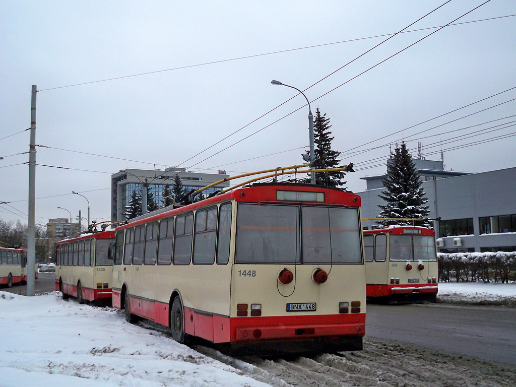 Вильнюс, Škoda 14Tr02 № 1448