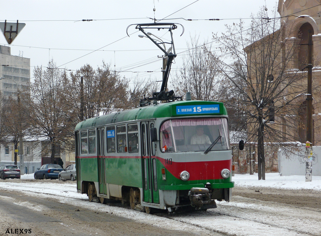 Dnipro, Tatra T4DM № 1417
