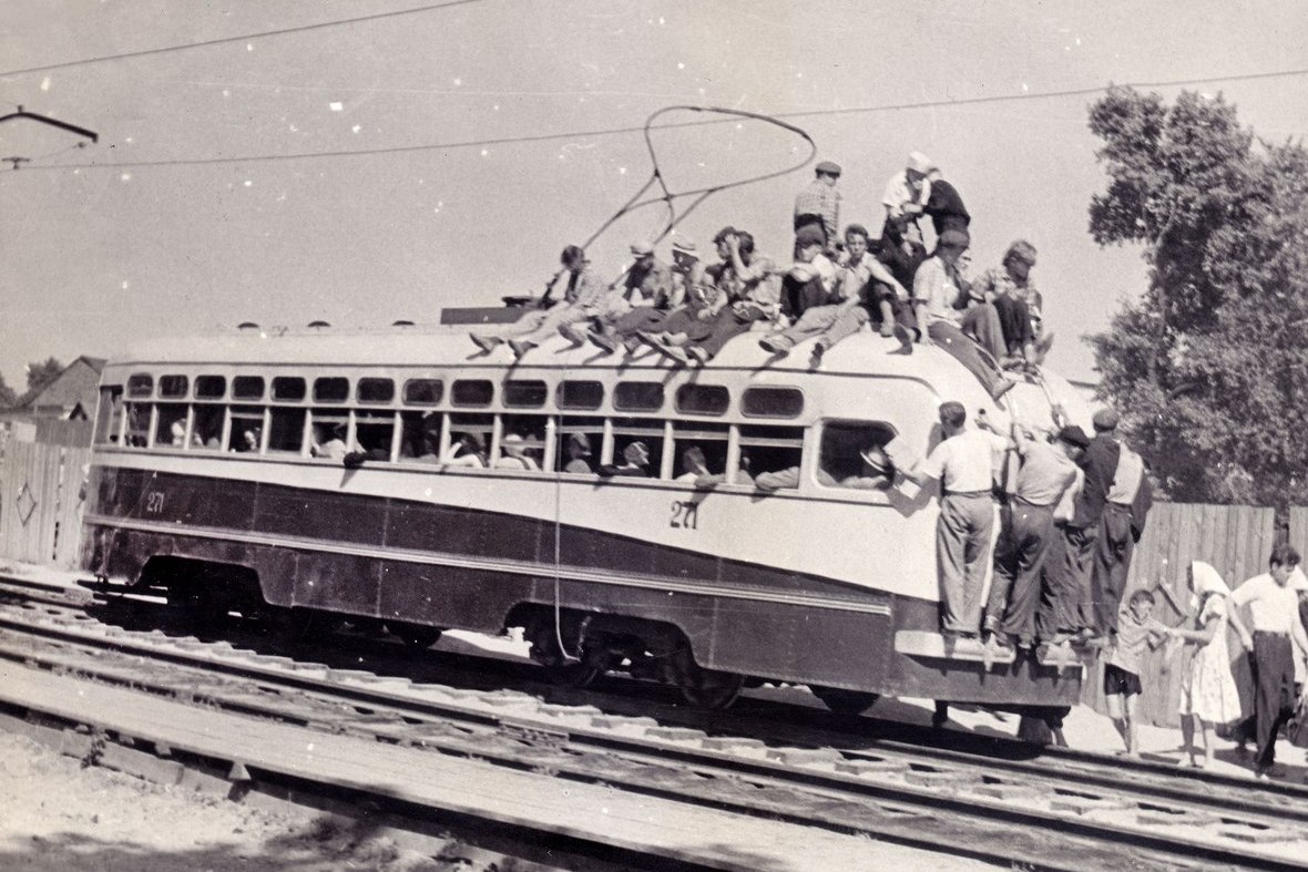 Novosibirsk, MTV-82 č. 271; Novosibirsk — Historical photos (tram)
