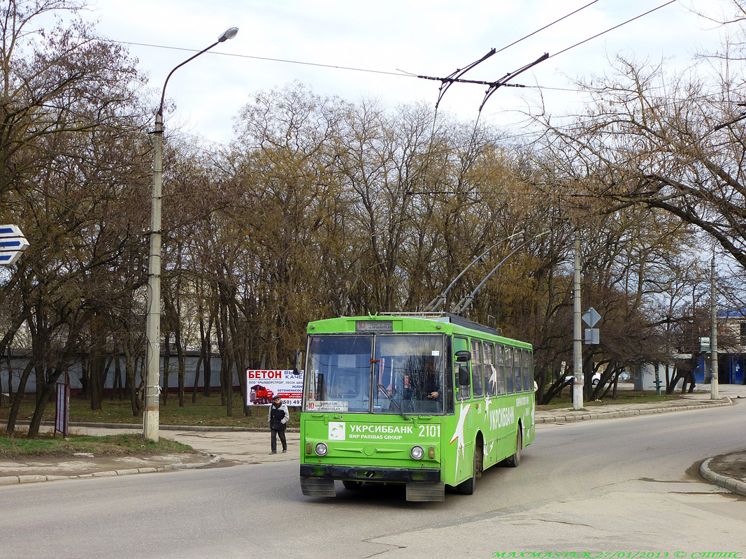 Крымскі тралейбус, Škoda 14Tr89/6 № 2101