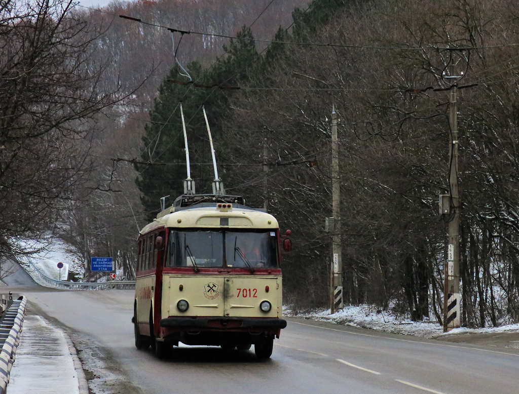 Crimean trolleybus, Škoda 9TrH27 # 7012