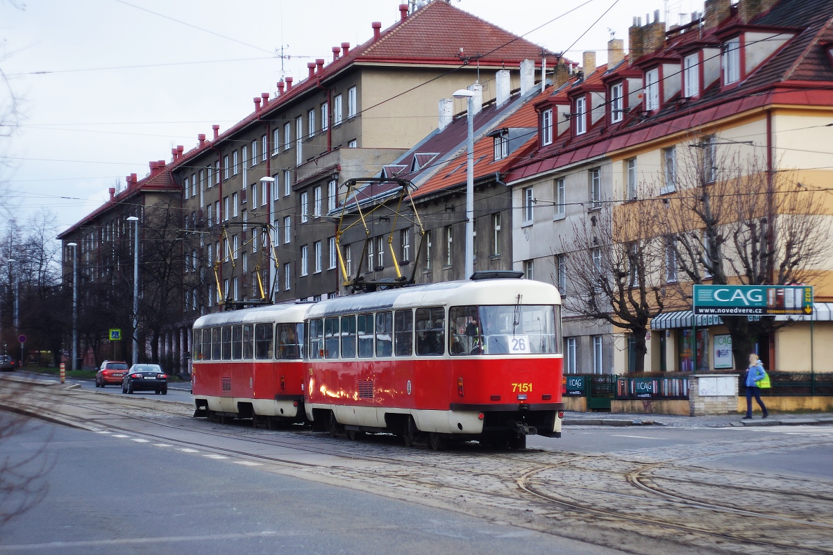 Praha, Tatra T3SUCS # 7151