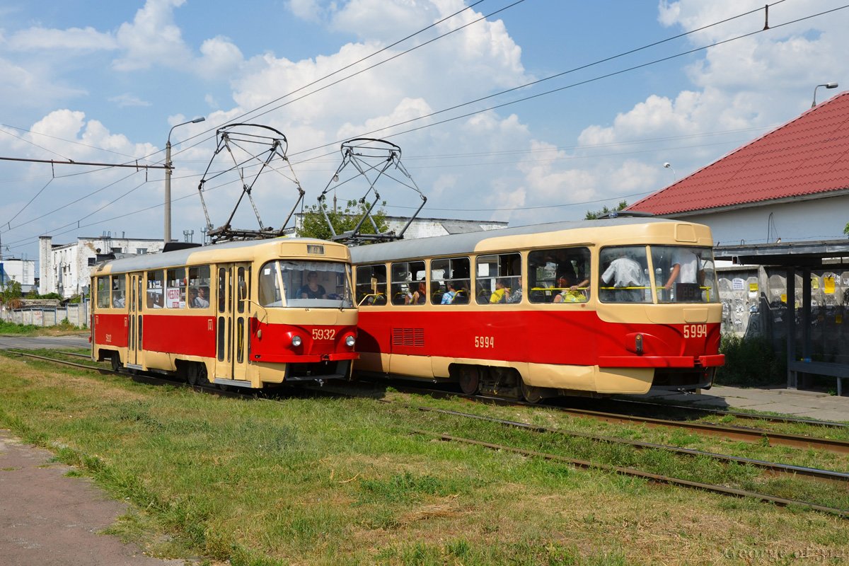 Киев, Tatra T3SU № 5932