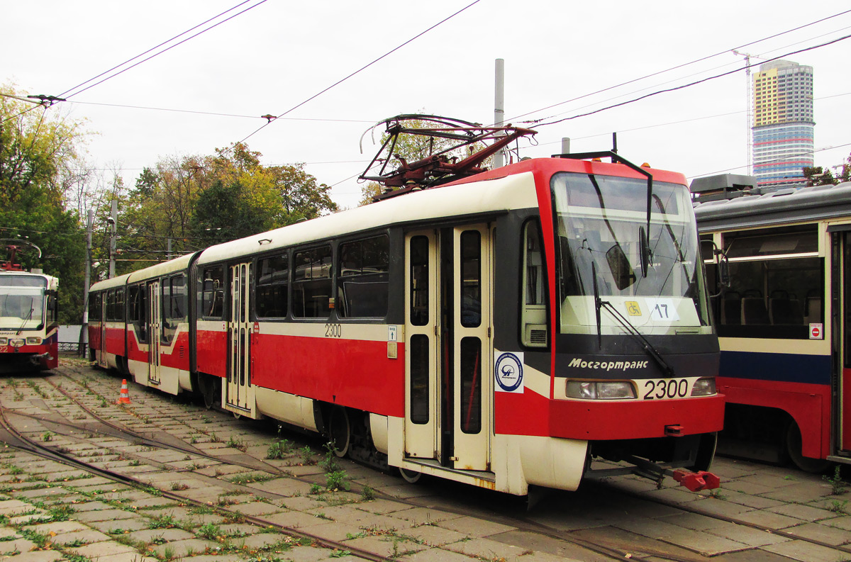 Москва, Tatra KT3R № 2300