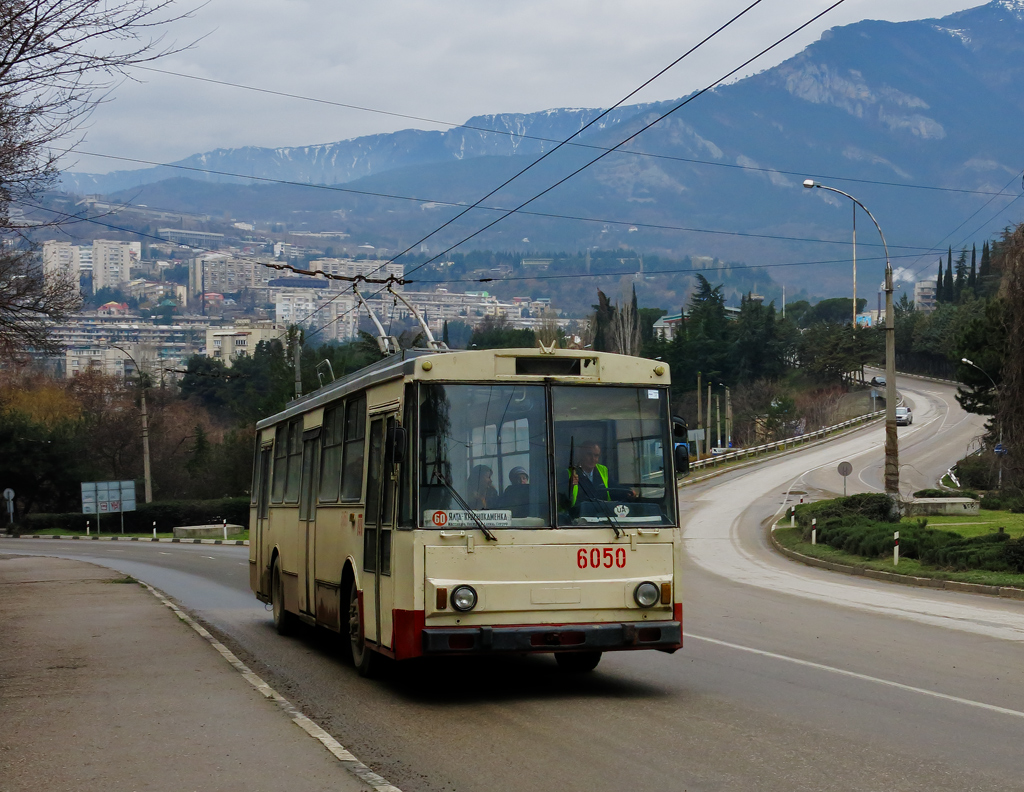Crimean trolleybus, Škoda 14Tr02/6 # 6050