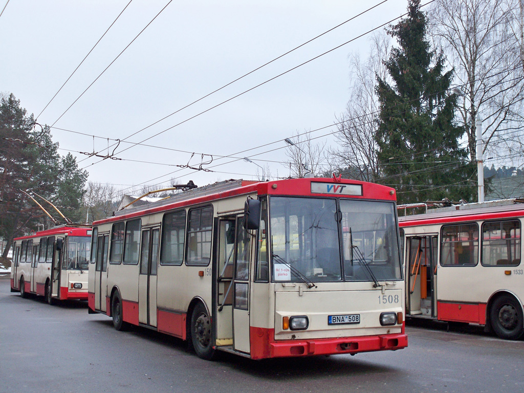 Вилнюс, Škoda 14Tr02/6 № 1508