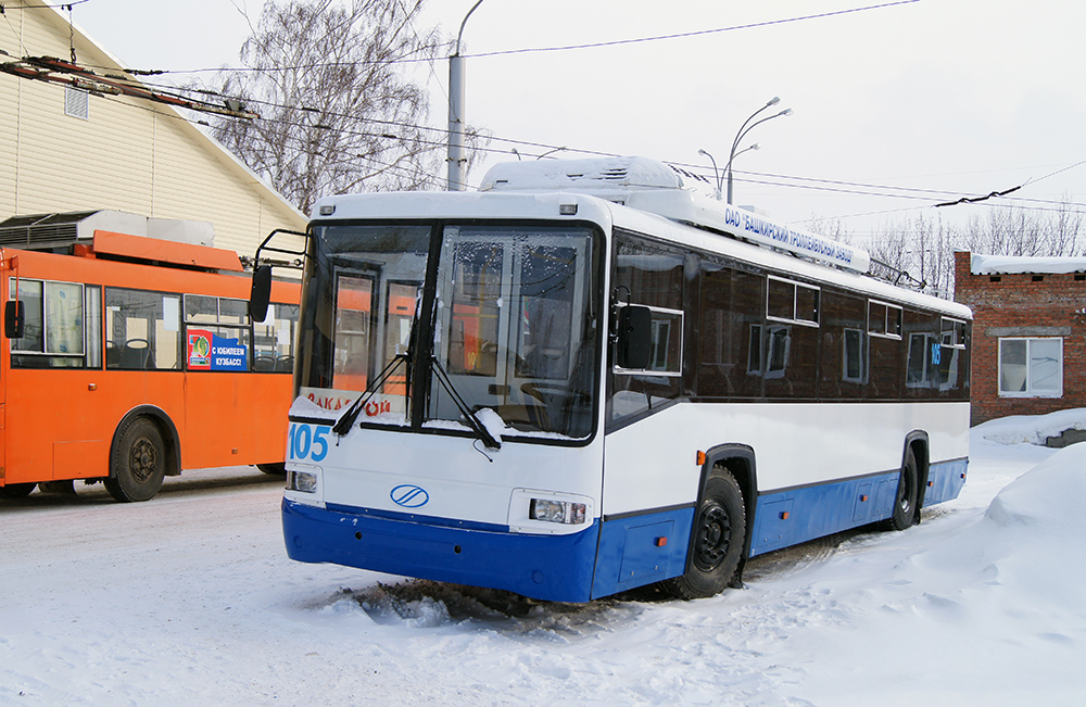 Kemerowo, BTZ-52768R Nr. 105; Kemerowo — Trolleybus depot