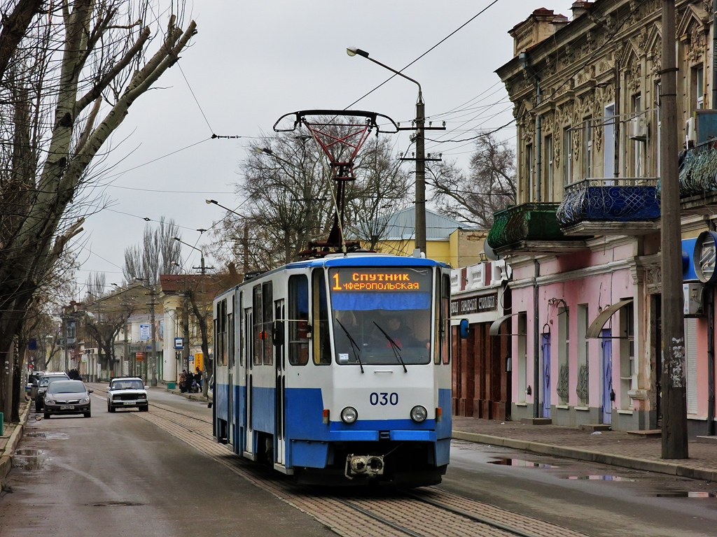 Евпатория, Tatra KT4SU № 030