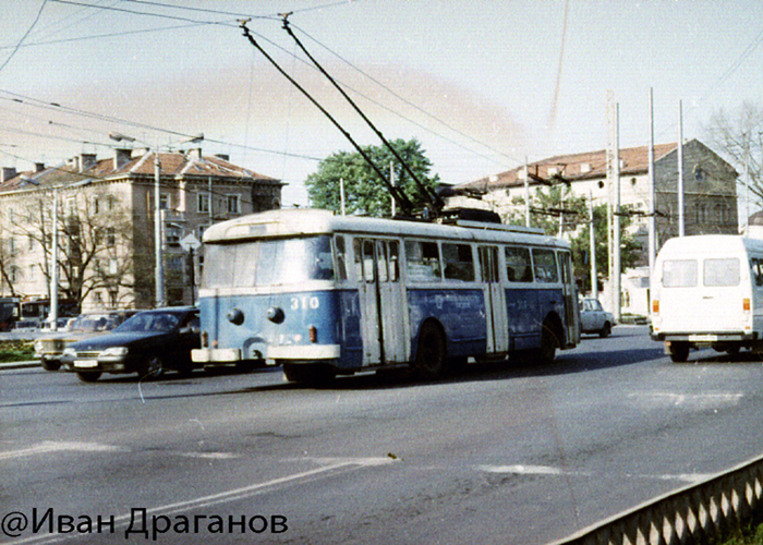 Пловдив, Škoda 9Tr12 № 310; Пловдив — Исторически снимки — Тролейбуси • Исторические фотографии — Троллейбусов