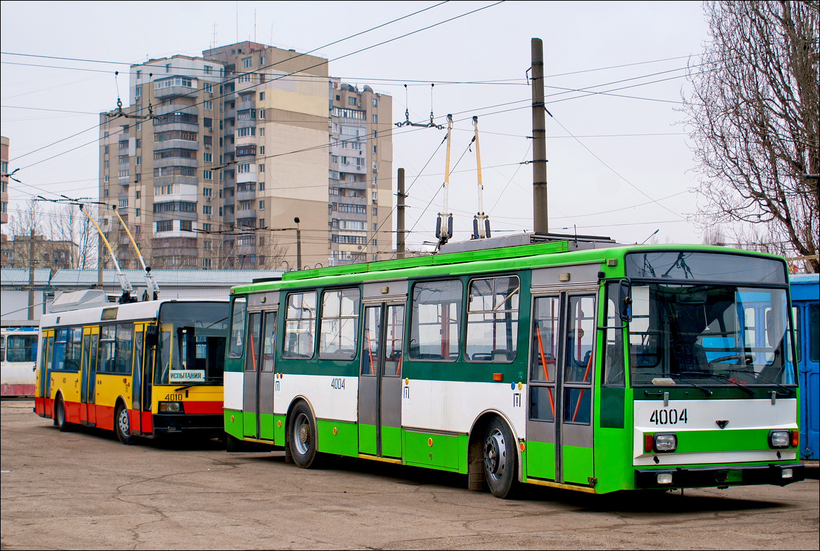Одесса, Škoda 14TrM № 4004