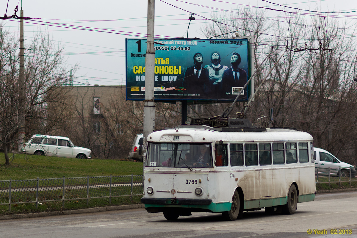 Crimean trolleybus, Škoda 9TrH27 № 3766