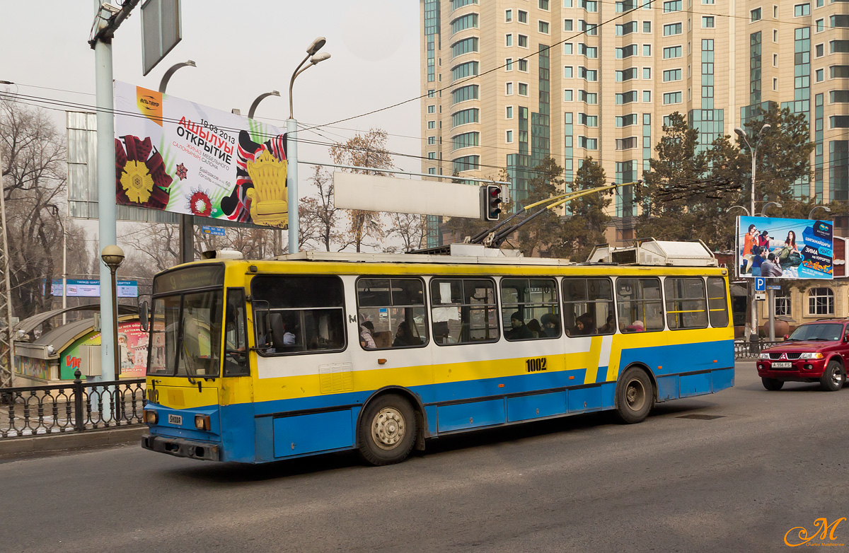 Almaty, Škoda 14Tr18/6M # 1002