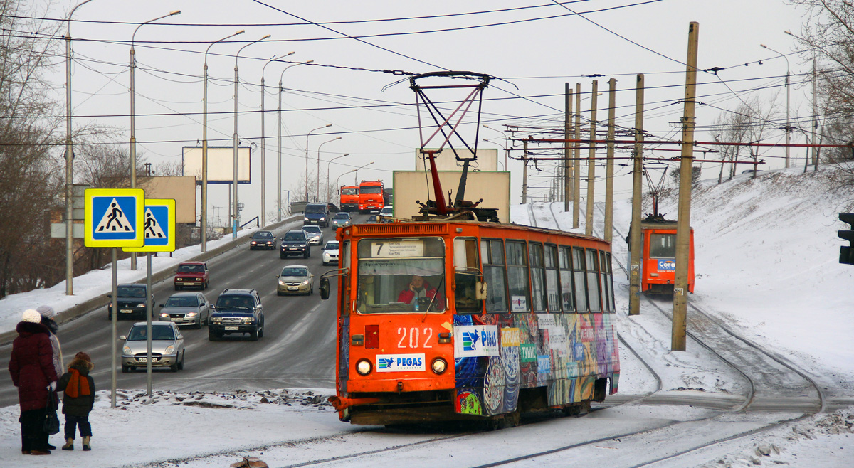 Krasnoyarsk, 71-605 (KTM-5M3) № 202