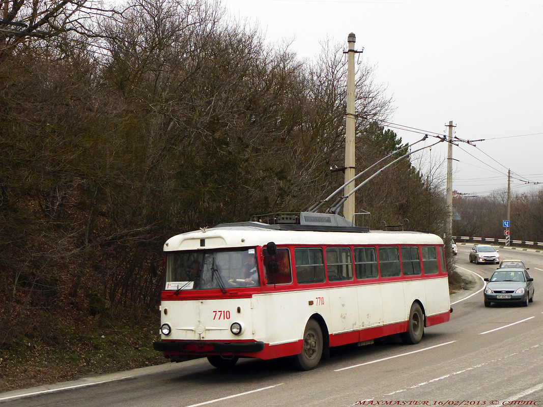 Крымский троллейбус, Škoda 9TrH27 № 7710