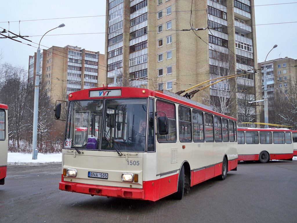 Vilnius, Škoda 14Tr02/6 nr. 1505