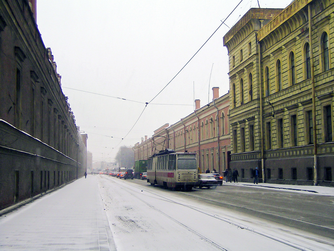 St Petersburg — Tram lines and infrastructure