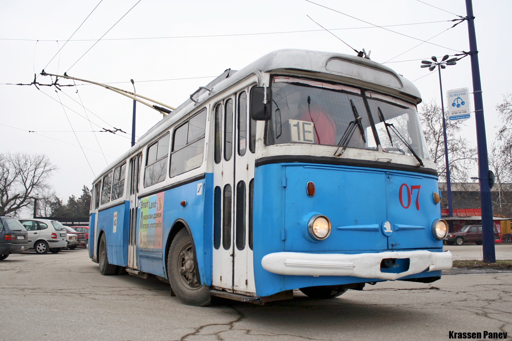 Пазарджик, Škoda 9TrHT28 № 07; Пазарджик — Tролейбуси Škoda 9Tr