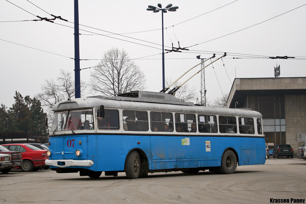 Пазарджик, Škoda 9TrHT28 № 07; Пазарджик — Tролейбуси Škoda 9Tr