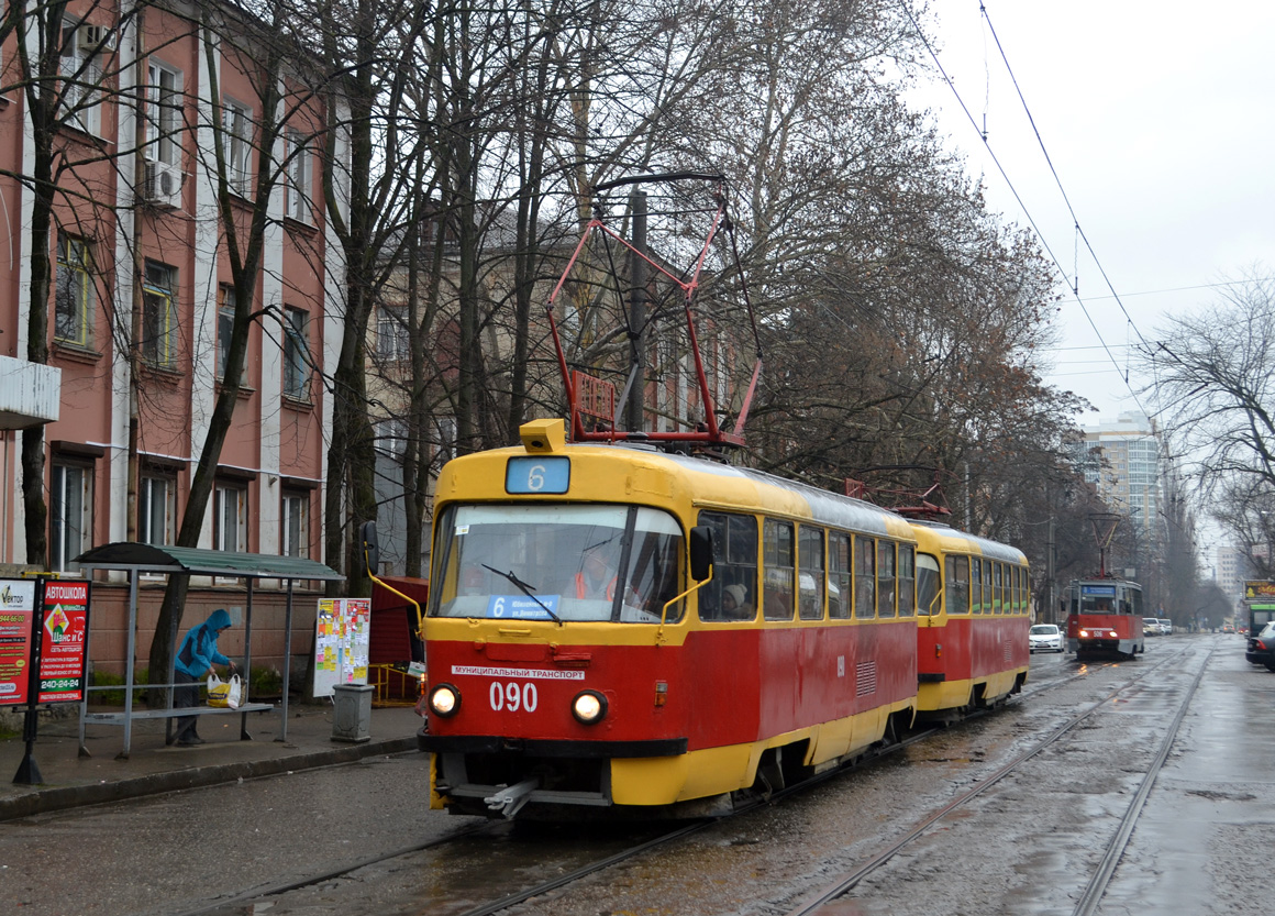 Краснодар, Tatra T3SU № 090